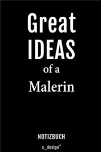 Notizbuch für Maler / Malerin