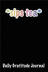 *Sips Tea* Daily Gratitude Journal