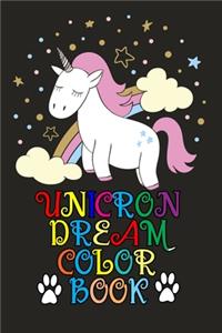 unicorn dream color book