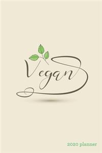 Vegan 2020 Planner