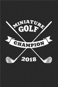 miniature golf champion 2018