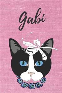 Gabi Notizbuch DIN A5 Katze / Malbuch / Tagebuch / Journal / Geschenk