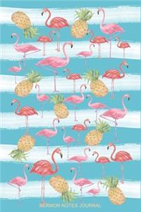 Flamingos And Pineapples