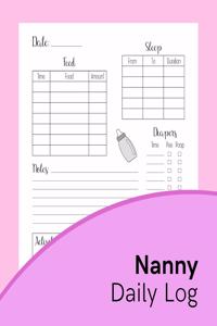 Nanny Daily Log