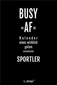 Kalender für Sportler