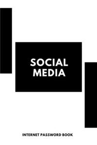 Social Media Internet Password Book
