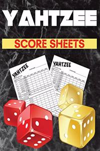 Yahtzee Score Sheets