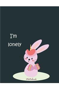 I'm lonely notebook