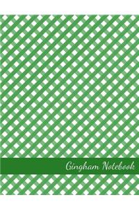 Gingham Notebook