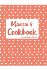 Nana's Cookbook Peach Polka Dot Edition