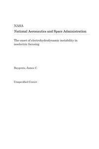 The Onset of Electrohydrodynamic Instability in Isoelectric Focusing