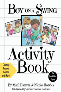 Boy on a Swing Activity Book
