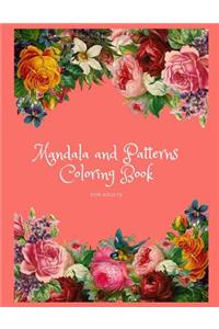 Mandala and Patterns Coloring Book