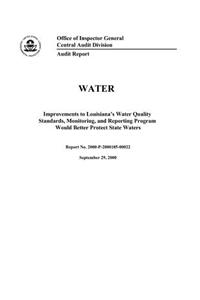 Improvements to Louisiana's Water Quality Standards