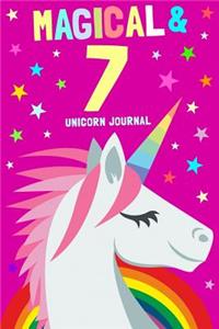 Magical & 7 Unicorn Journal