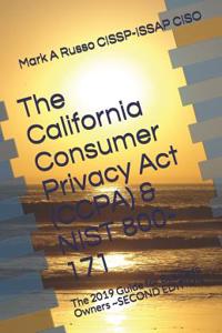 The California Consumer Privacy Act (CCPA) & NIST 800-171