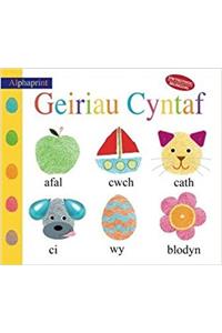 Cyfres Alphaprint: Geiriau Cyntaf/First Words