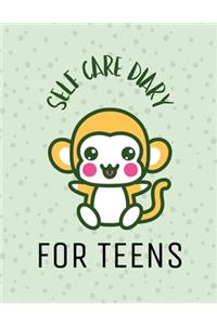 Self Care Diary For Teens