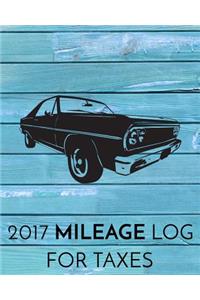 2017 Mileage Log For Taxes