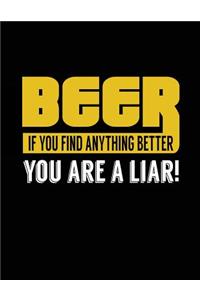 Beer If You Find Anything Better You Are A Liar!
