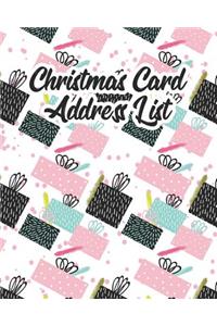 Christmas Card Address List