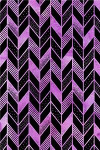 Journal Notebook Abstract Feather Pattern 9