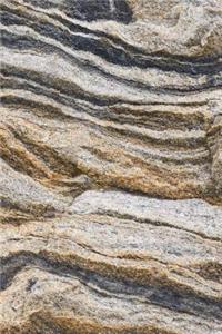 Journal: Layers of Sandstone - Blank Sketch / Drawing Book - 6 X 9 Paper - Unlined Journal Notebook - 100 Pages