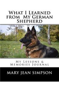 What I Learned from My German Shepherd
