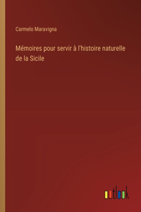 Mémoires pour servir à l'histoire naturelle de la Sicile