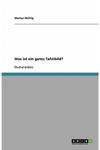 Was ist ein gutes Tafelbild?