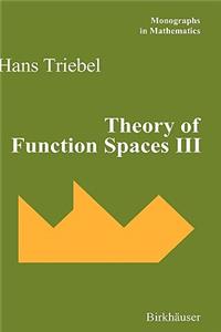 Theory of Function Spaces III