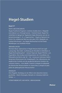 Hegel-Studien / Hegel-Studien Band 17 (1982)