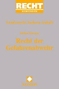 Recht Der Gefahrenabwehr
