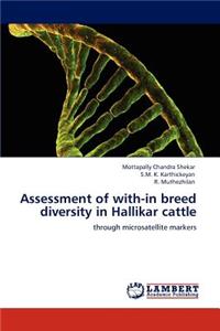 Assessment of with-in breed diversity in Hallikar cattle