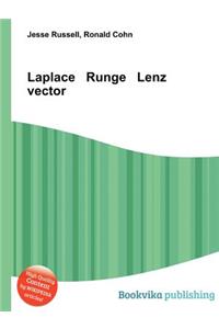 Laplace Runge Lenz Vector