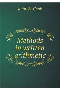 Methods in Written Arithmetic