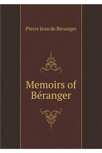 Memoirs of Beranger