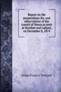 REPORT ON THE PREPARATIONS FOR AND OBSE