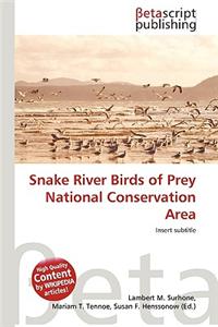 Snake River Birds of Prey National Conservation Area