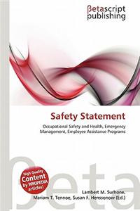 Safety Statement