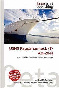 Usns Rappahannock (T-Ao-204)