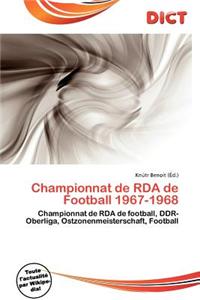 Championnat de RDA de Football 1967-1968