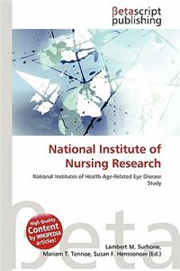 National Institute of Nursing Research