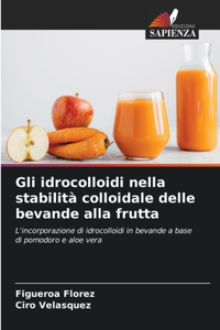 Gli idrocolloidi nella stabilità colloidale delle bevande alla frutta