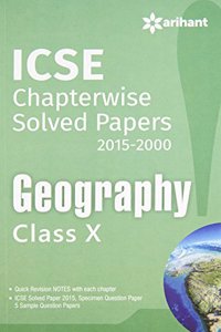 ICSE Chapterwise Solved Papers 2015-2000 GEOGRAPHY  class 10th