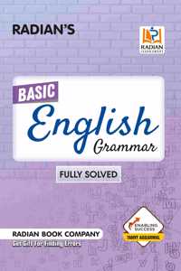 Radian Basic English Grammar Book Fully Solved for All Competitive Exams