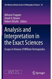 Analysis and Interpretation in the Exact Sciences