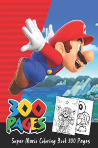 Super Mario Coloring Book 300 Pages