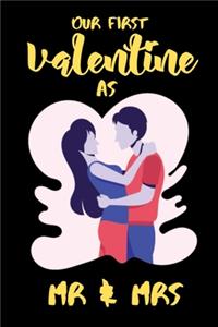 Our First Valentine As Mr & Mrs