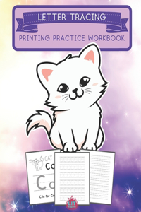 Letter Tracing Printing Practice Workbook